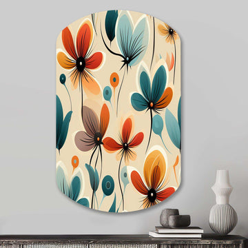 Midcentury Modern Revival - Asymmetric Metal Wall Art